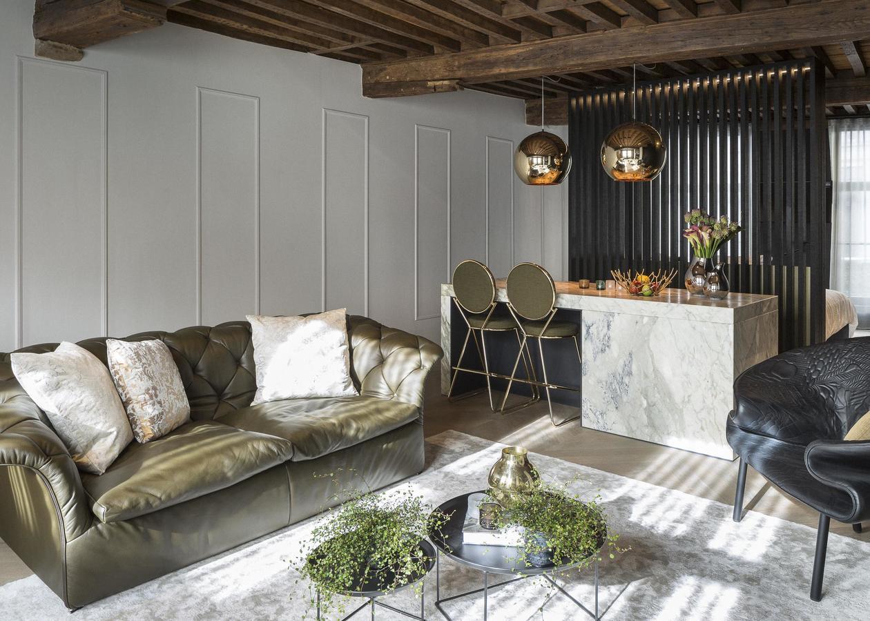 אנטוורפן Gulde Schoen Luxury Studio-Apartments מראה חיצוני תמונה